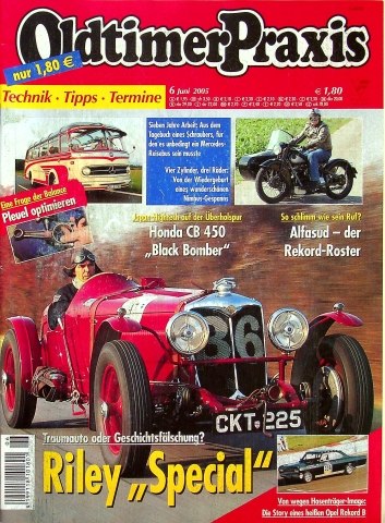 Deckblatt Oldtimer Praxis (06/2005)